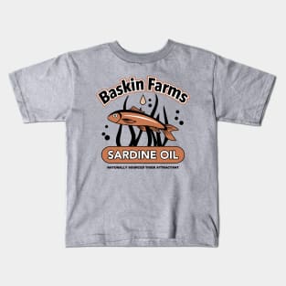 Baskin Farms Sardine Oil Kids T-Shirt